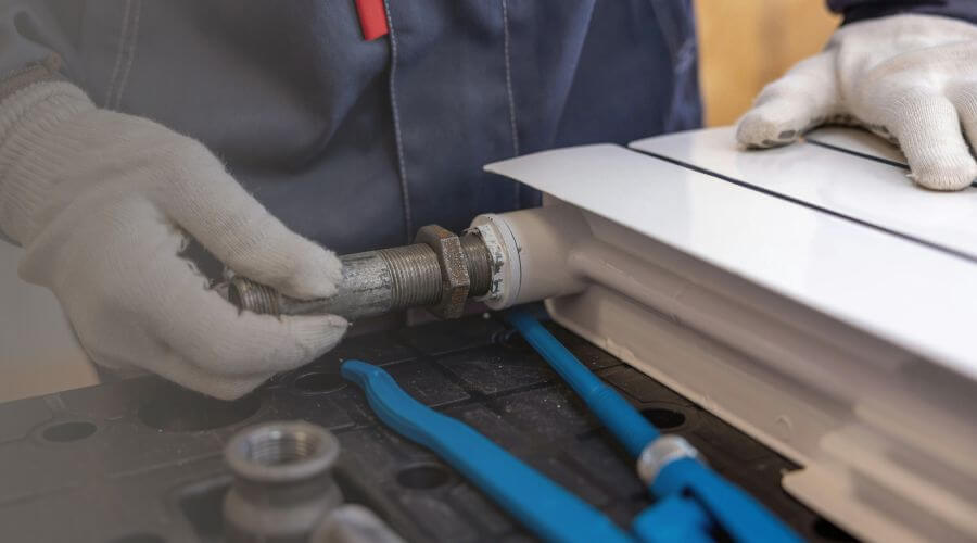 Leak detection in Sleetmute, AK